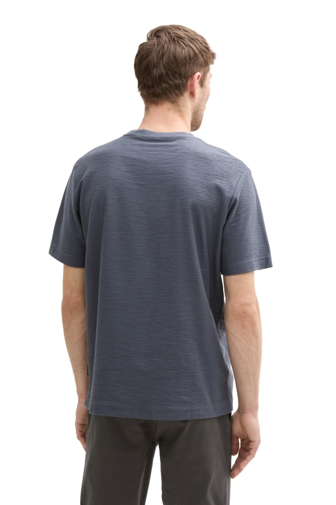 BASIC T SHIRT MET TEXTUUR 1046727XX10 10306 Blueish Grey